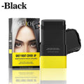 Tinta de cabelo portátil em bastão 15g, à prova d'água, corretivo para raiz e linha do cabelo, cobertura instantânea de cinza, caneta de coloração capilar descartável